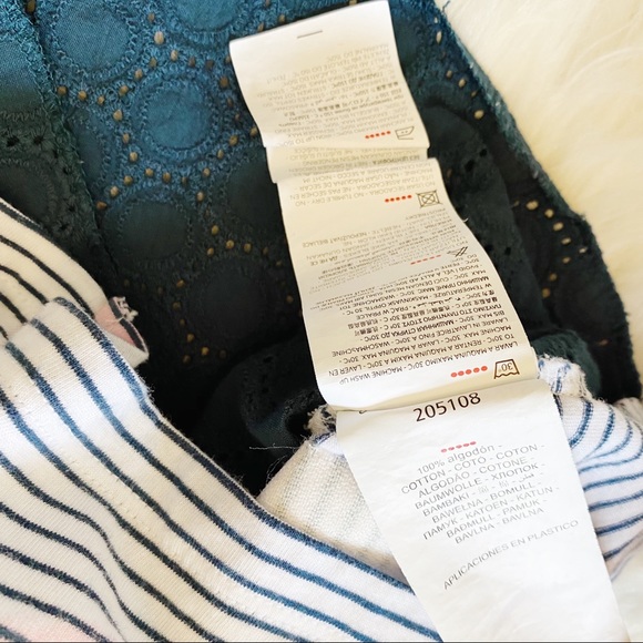 Boboli 12M Split Back Tank w Sequins - Picture 7 of 7